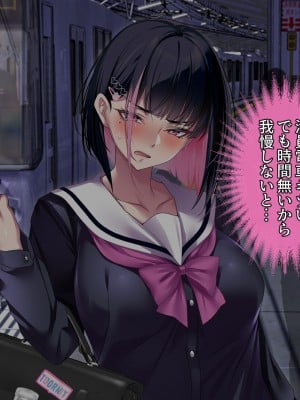 [アイチルワークス] 満員電車の中でおじさんが無理やり美少女を寝取ったりギャルを孕ませたりする話_013