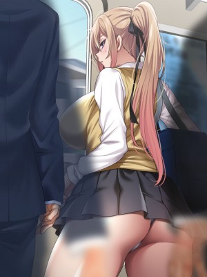 [アイチルワークス] 満員電車の中でおじさんが無理やり美少女を寝取ったりギャルを孕ませたりする話_583