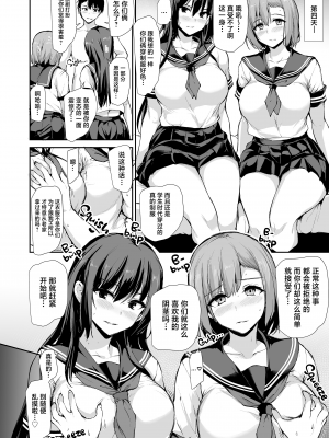 [しまぱん (立花オミナ)] 巨乳が2人いないと勃起しない夫のために友達を連れてきた妻3 [中文] [無修正]_0047