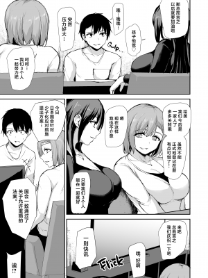 [しまぱん (立花オミナ)] 巨乳が2人いないと勃起しない夫のために友達を連れてきた妻3 [中文] [無修正]_0072