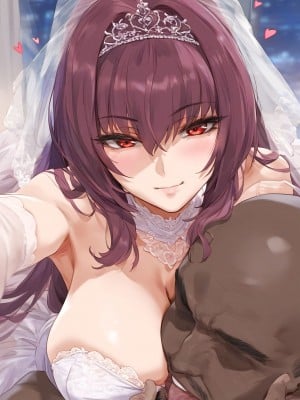 [Mikayori] Scathach Wedding Dress (Patreon)_010