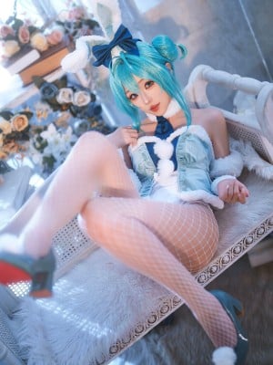 [如月夏巳] 初音未来 兔女郎cos_05