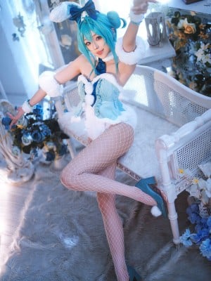 [如月夏巳] 初音未来 兔女郎cos_06