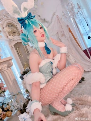 [如月夏巳] 初音未来 兔女郎cos_25