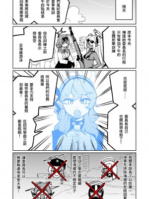 [朝比奈吉利] ヒナ委員長のなつやすみっ! (ブルーアーカイブ)｜陽奈委員長的暑假！ [中国語]_16