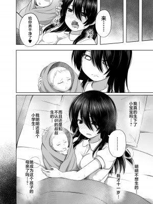 [んつぁてぃむん (yurarin)] 小〇生で妊娠して赤ちゃん産んじゃいました 第1-3.5話 [中国翻訳] [DL版]_P3_041