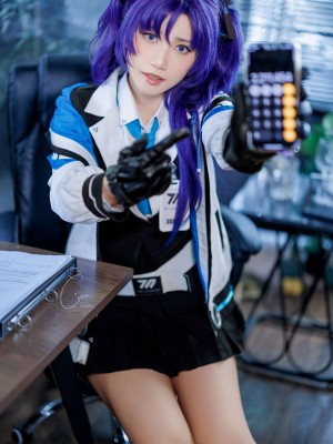 Cien cosplay 蔚蓝档案-优香_13