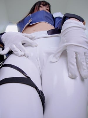 りんごみつき妄想セレクションvol.15 そんなピタピタどすけべ白パンツで先生は無理でしょ… 濡れ透けもあるよ！NIK●E・わからせマルチャーナ先生のコスプレ_006