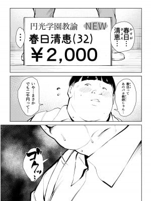 [もっこりはん] オワコン学園 栄養がおっぱいと陰毛にしか行ってないバカ教師(32歳♀)をやっつけるノ巻‼_11