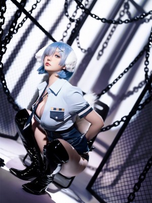 Hoshilily (星之迟迟) Rem Dog-Eared Police Officer - ReZero_068