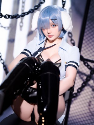 Hoshilily (星之迟迟) Rem Dog-Eared Police Officer - ReZero_053