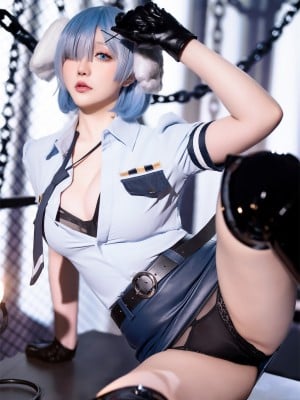 Hoshilily (星之迟迟) Rem Dog-Eared Police Officer - ReZero_044