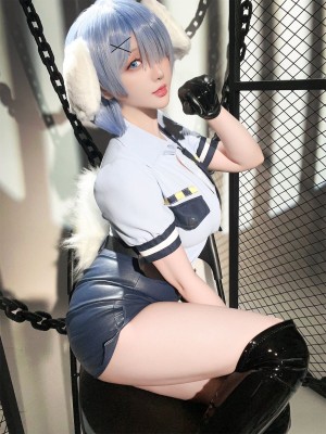 Hoshilily (星之迟迟) Rem Dog-Eared Police Officer - ReZero_097