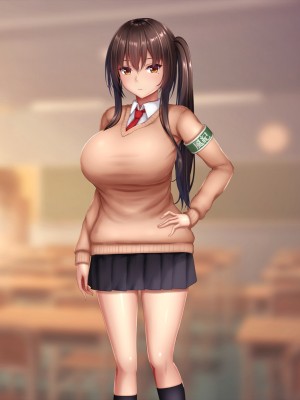 (同人CG集) [やわらか御菓子屋 (たぴすけ)] あの真面目な風紀委員がえっちに夢中になって受精しちゃうまで_342_037