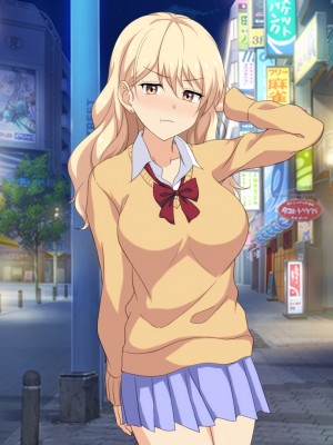 (同人CG集) [ホワイトノート] おじさんあたしと100円でえっちしない？～ゆるふわビッチギャルの援交一周年記念日特別せーる～_B_09