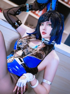 Natsuko_夏夏子 - 夜兰兔女郎_22
