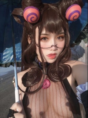 一笑芳香沁 自拍 紫式部_06