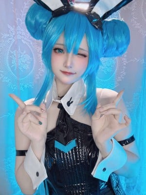 屿鱼 初音 兔女郎_17