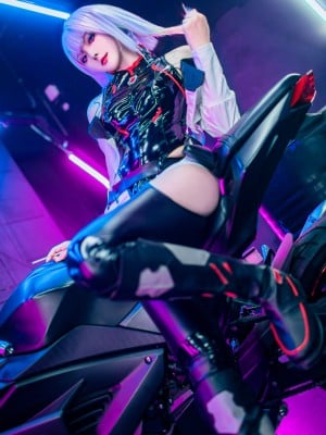 Natsuko夏夏子 - 赛博朋克边缘行者Lucy_04