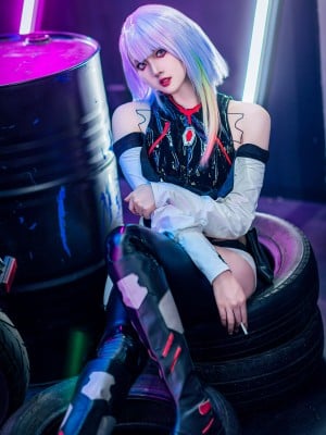 Natsuko夏夏子 - 赛博朋克边缘行者Lucy_12