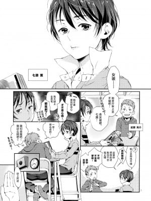 (ふたけっと12.5) [節操マイナス (節操なし子)] 七瀬くんはメイド服 [中国翻訳]_02