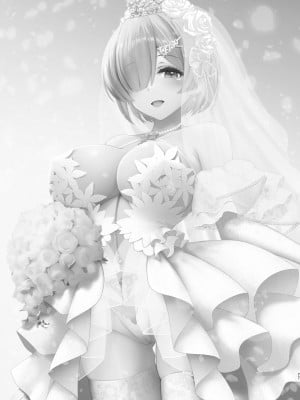 [SSB (まりりん)] 新婚ほやほや長乳人妻レイヤーふみか ～初夜は夫以外と……二穴生挿入ウェディング個人撮影～ (花嫁は天然長乳Hカップコスプレイヤー ～コスプレイヤーふみか総集編II～) [中国翻訳] [DL版]_06