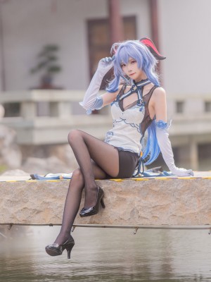 坂坂白 甘雨 genshin_20