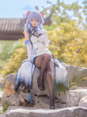 坂坂白 甘雨 genshin_23