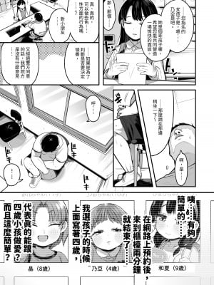 [けれの帝国 (けれの)] ロリえっち合法化したけど経験豊富な小学生は怖いので施設の幼女で筆下ろしして貰おっと!!｜雖然和小蘿莉做色色的事合法化了不過因為經驗豐富的小學生有點恐怖所以就找育幼院的小女生幫我破處吧!  [中国翻訳]_07