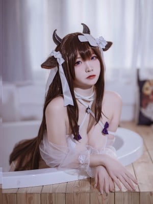 二佐Nisa 碧蓝航线 樫野 泳装_12