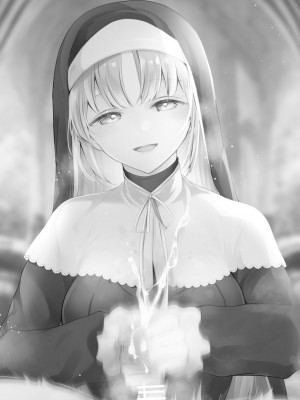 [ハチナナ (七崎)] にじ搾精 シスターに搾り取られる本 (シスター・クレア) [DL版]_02