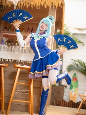 [HaneAme雨波] 为美好的世界献上祝福 阿克婭_02