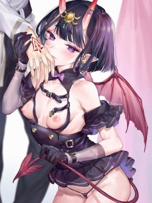 (C102) [純情ハリネズミ (カグユヅ)] 艶ふ鬼譚 -酒呑童子総集編- (Fate／Grand Order) [黑锅汉化组] [進行中]_113