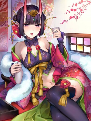 (C102) [純情ハリネズミ (カグユヅ)] 艶ふ鬼譚 -酒呑童子総集編- (Fate／Grand Order) [黑锅汉化组] [進行中]_105