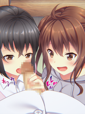 (同人CG集) [子パンダ] 田舎に飛ばされた中年の俺が限界集落で美少女姉妹に種馬利用されるお話_12_p11_M