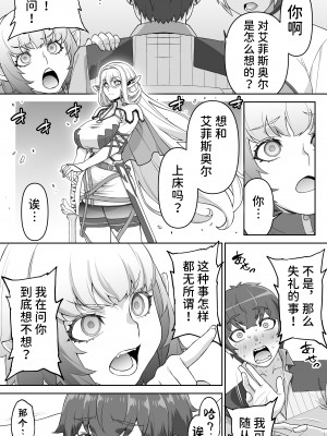 [STUDIOふあん (来鈍)] 行き遅れ182歳ちょろエルフ戦線 [潇洒个人汉化]_037