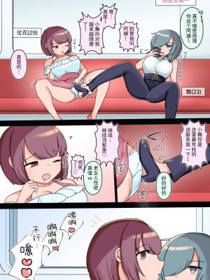 [アマイ少女工房 (雨居めいでん)] セクハラOK!女性専用チカン車両～新米OLちゃんレズ堕ち行き～ [中国翻訳]_07