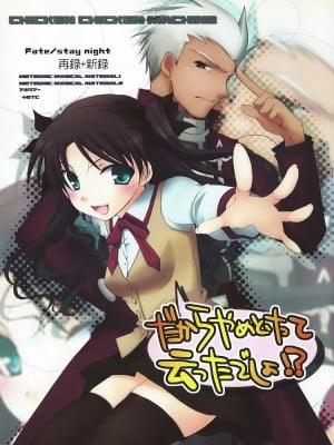 (C71) [チキチキ☆マシーン (田那辺学、井ノ上翠)] だからやめとけって云ったでしょ!? (Fate／stay night) [中国翻訳]