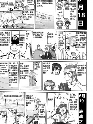 (C93) [蛸壷屋 (TK)] テートクの決断 あ号作戦への道 (艦隊これくしょん -艦これ-) [往那一蹲搁哪让人唠一辈纸汉化]_48