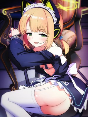 [情緒不安定 (ereere)] いやしいメイドミドリにちんいらお仕置き本 (ブルーアーカイブ) [中国翻訳] [DL版]_03