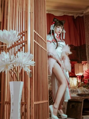 二佐Nisa 碧蓝航线 爱宕旗袍_02