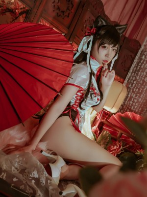 二佐Nisa 碧蓝航线 爱宕旗袍_07