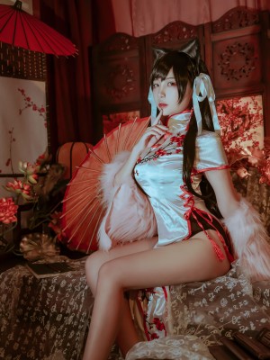 二佐Nisa 碧蓝航线 爱宕旗袍_23