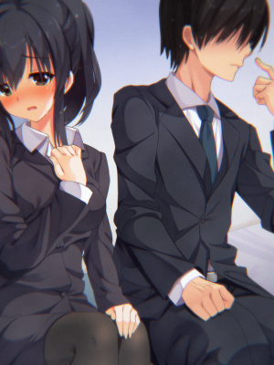 (同人CG集) [子パンダ] 新入社員の教育係になった俺が後輩と結ばれてイチャイチャするお話_008_p7_Text