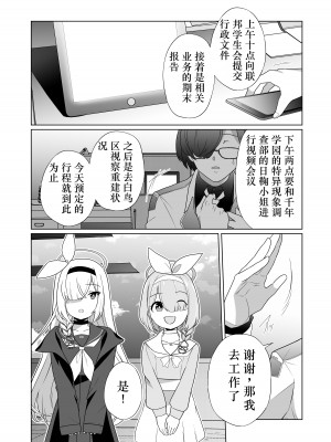 [超健康屋 (健康診断ちゃん)] 嫌がるプラナちゃんが喜んでご奉仕するお話 (ブルーアーカイブ) [中国翻訳] [DL版]_03