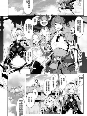 (C104) [Handful☆Happiness! (七原冬雪)] Forbidden Desire (グランブルーファンタジー) [无毒汉化组]_02
