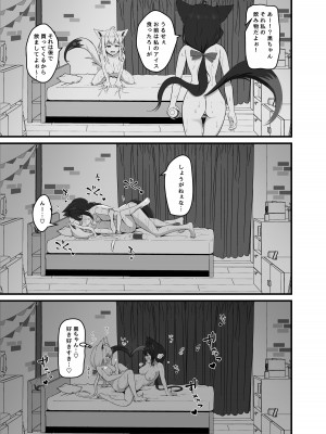 [りーりうむ (アイガ)] 同居人との暑い休日 (白上フブキ、黒上フブキ)  [DL版]_18