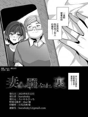[ろいやるびっち (haruhisky)] 妻が他人の雌になるま裏 [空気系☆漢化] [DL版]_62
