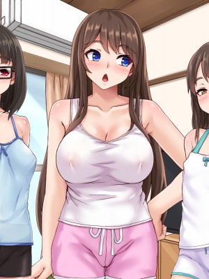 (同人CG集) [あっぱーきゃんでぃー (シノブ)] 幼なじみの三姉妹とセックス三昧_421__007