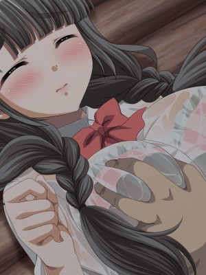 (同人CG集) [マンチン堂 (まる。)] ブラ透け女子学生と嵐の夜に…_018_017
